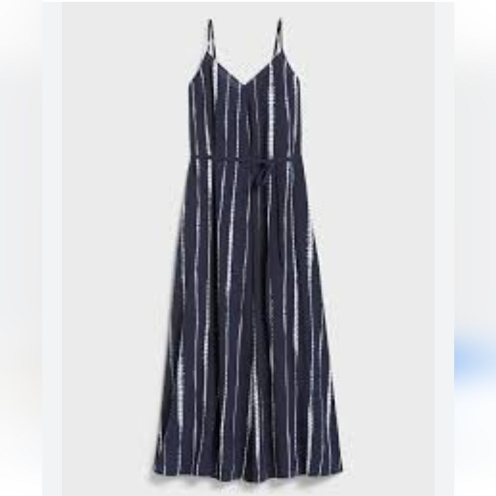 Banana Republic Trapeze Belted Maxi Dress Size XL